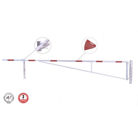 Manuální závora 6m