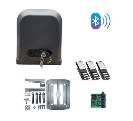 Sestava BLUETOOTH pohonu pro posuvnou bránu, set DOMIO do 500kg komplet